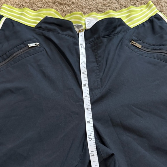Izod Black and Lime Green Athletic Pants - Picture 6 of 16